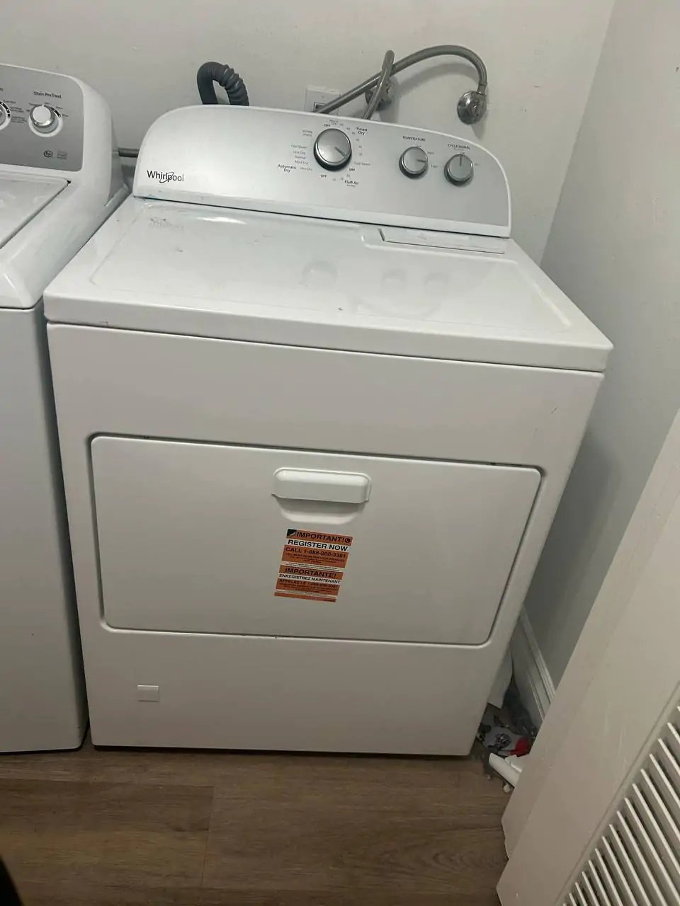 Dryer repair process